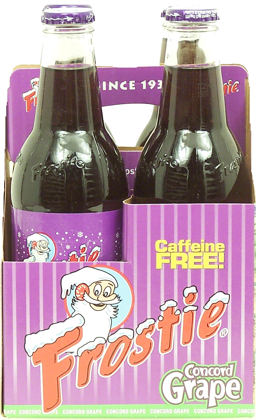 Frostie  concord grape flavor soda, caffeine free, 12-fl. oz. Full-Size Picture